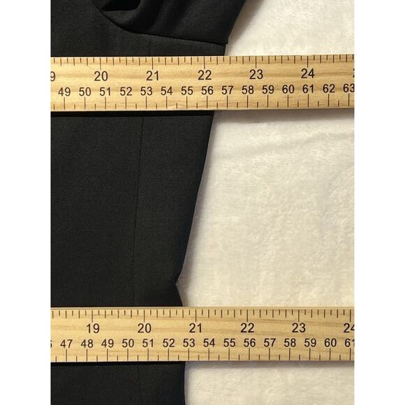 Armani Collezioni 44L 38x31 Black Tuxedo Designer 2-Piece Suit Set Tux - Picture 14 of 16